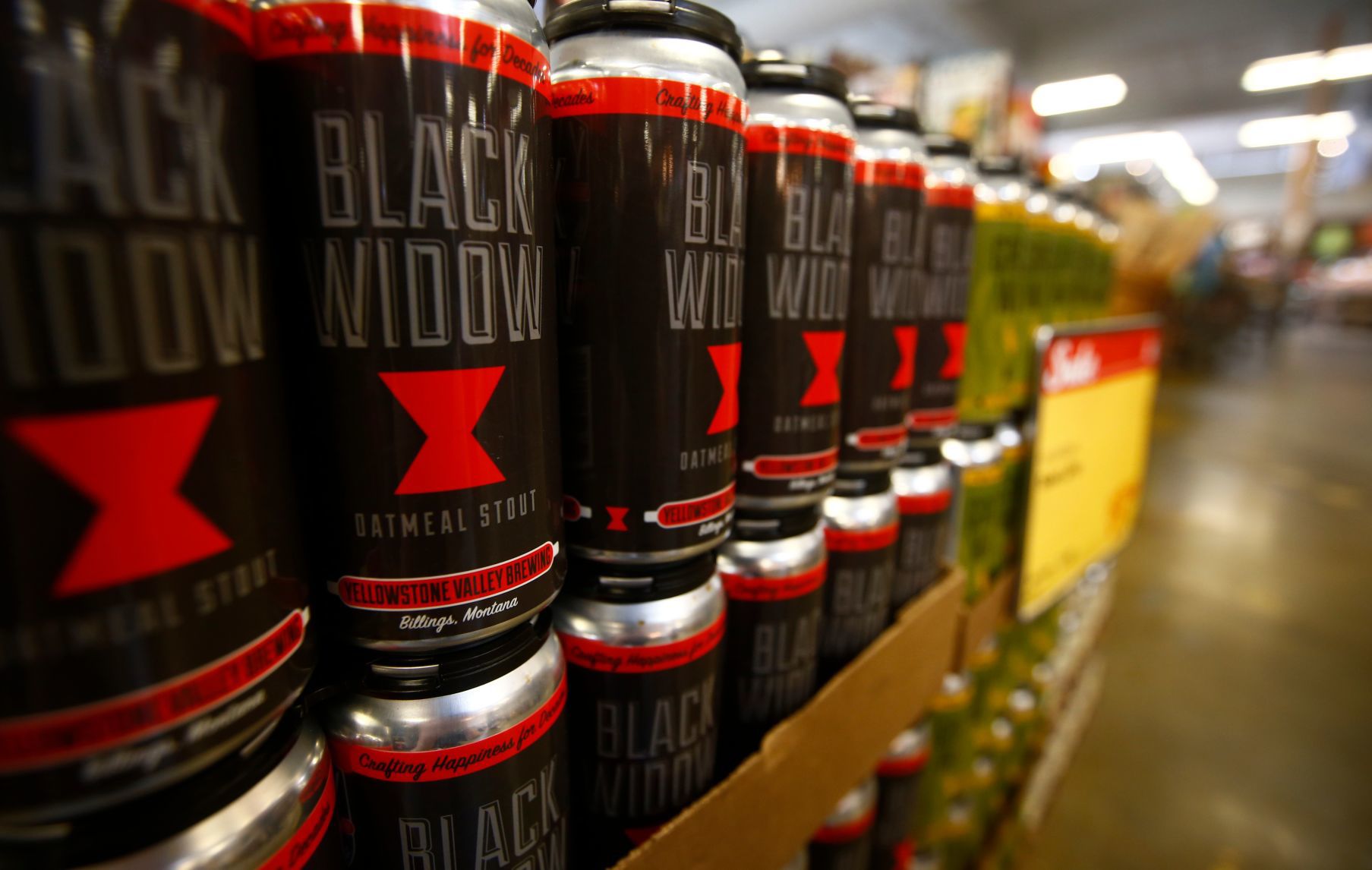 Yellowstone Valley Brewing cans